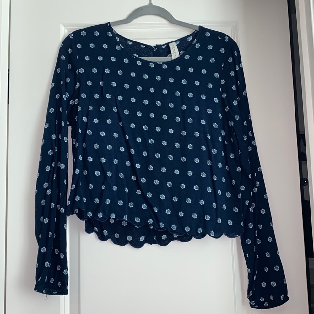 Aeropostale Cropped Long Sleeve